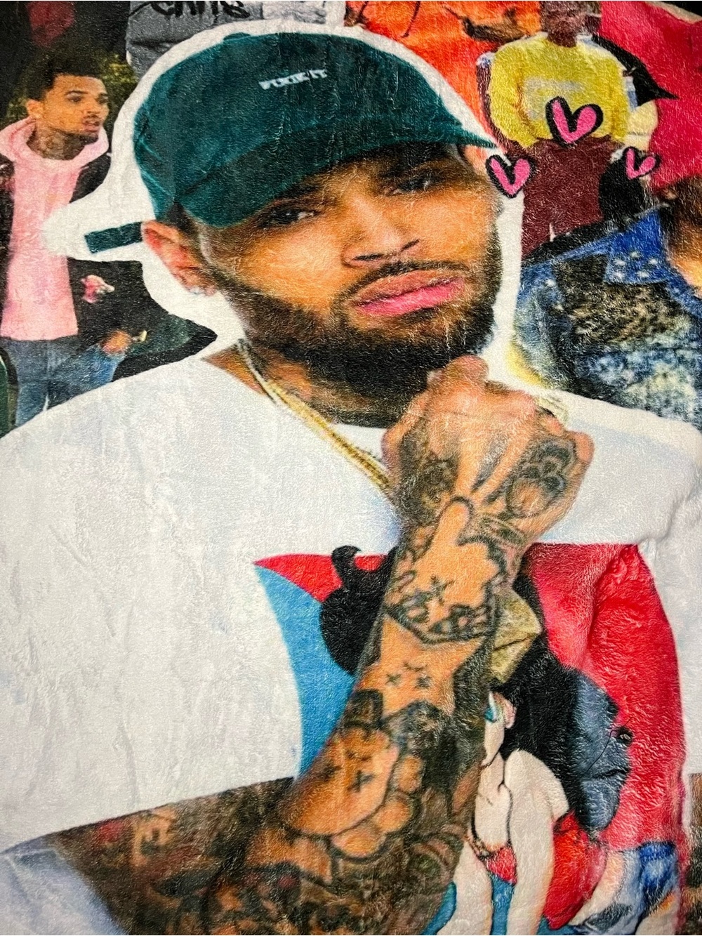 Chris Brown Fan Graphic Blanket